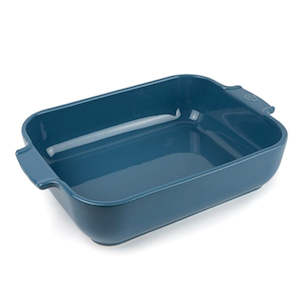 Peugeot: Rectangular Baker Light Blue 32cm