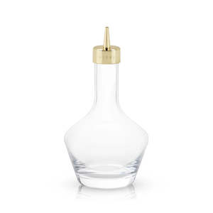 Belmont Bitters Bottle with Gold Dasher