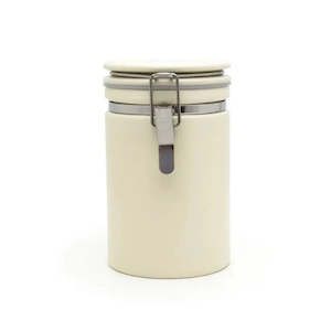 Zero Japan: Coffee/Tea Canister 200gm Silky Ivory