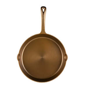 Frying Pans: Cast Iron Skillet Astro Gold Luxe