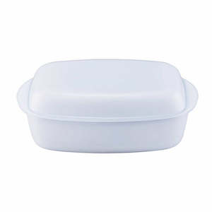 Casserole Dishes: Casserole Oval Glass Ovenware Ceramic Covered Oval