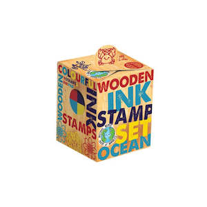 Wooden Stamp Set Ocean
