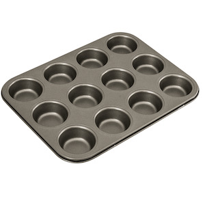 Pans Cake Tins: 12 Muffin Cupcake Pan 35x27cm