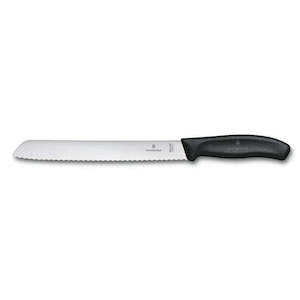 Knives: Bread Knife Black 21cm