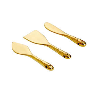 Knives: Madera Set of 3 Cheese Knives