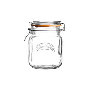 Cliptop Jar Square 1L