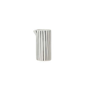 Milk Jugs: Jug Black Stripe