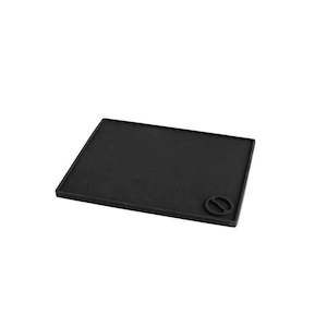 Knock Boxes: Tamping Mat Flat Medium Black