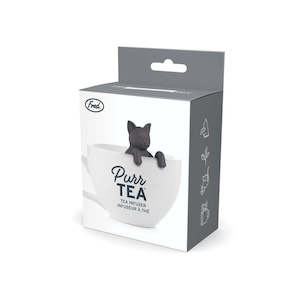 Teapots: Purr Tea Cat Tea Infuser Black
