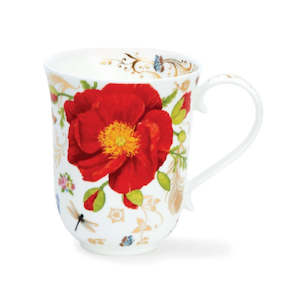 Tea Cups: Mug Braemar Vintage Red