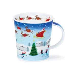 Tea Cups: Mug Lomond Christmas Skaters