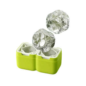 Barware: Deco Ice Mold Set of 2
