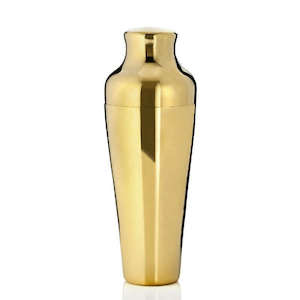 Belmont Parisian Cocktail Shaker Gold