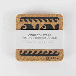 Hornsea Fish Coaster Set of 4