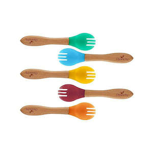 Kids Dining: Baby Forks Bamboo Set of 5
