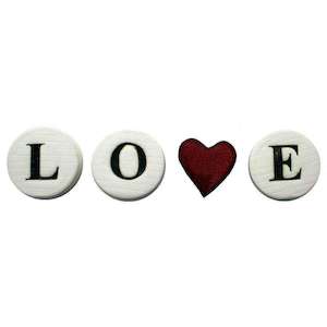 Decorative: Pebbles- Love