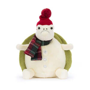 Jellycat: Snowman Timmy Turtle