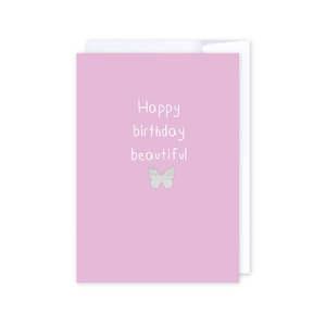 Card Happy Birthday Beautiful