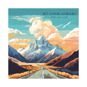 Card Mt Cook (By Eurus)