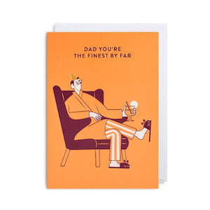 Card Dad You're The Finest