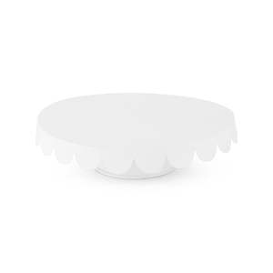 Baking Accessories Decorating: White Metal Cake Stand
