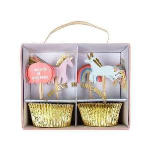 Baking Accessories Decorating: I Believe in Unicorns Cupcake Kit