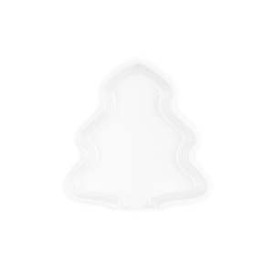 Spoon Rest Tree Noel 14cm White