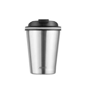 Reusable Coffee Cups: Double Wall Insulated Cup 236ml Brushed St/St