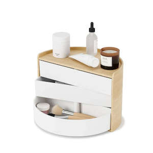 Furnishings Decor: Moona Storage Box White/Natural