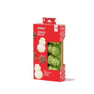 Bakeware Accessories: Holiday Chocolate Mold Set of 2