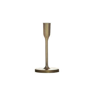 Christmas: Gold Small 20cm Candle Holder