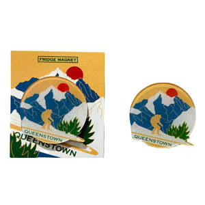 Homewares: Acrylic Magnet Ski