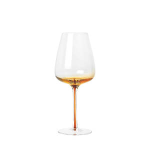 Broste: White Wine Glass Amber