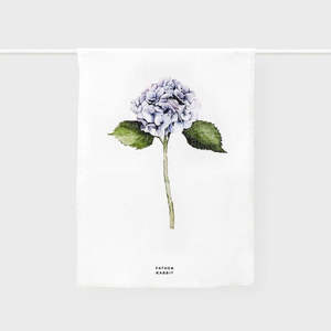 Father Rabbit: Hydrangea Tea Towel