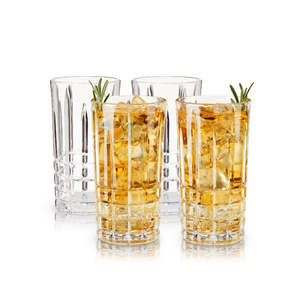 Viski: Highland Highball Tumblers Set of 4