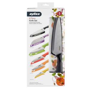 Zyliss: 6 Piece Stainless Steel Knife Set