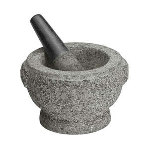 Mortar Pestles: Mortar & Pestle 17cm Rough Granite