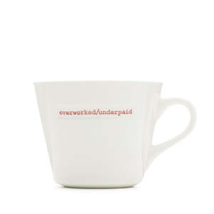 Mug Overworked Underpaid