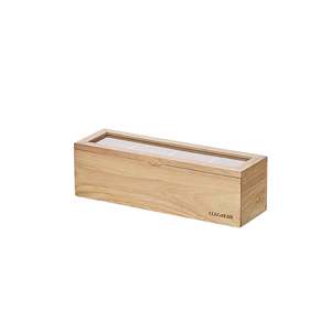 Wooden Tea Box Natural Small