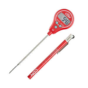Thermometersthermom: Digital Lollipop Thermometer Field Red