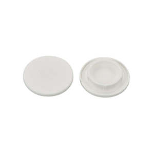 Serveware: Silicone Mill Cap Set of 2 White