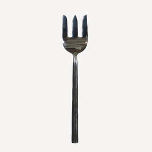 Black Handle Serving Fork Small