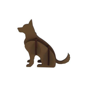 Giftware: Sitting Dog Small Brown