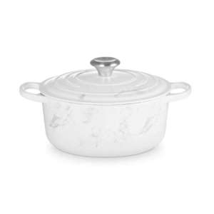 Casserole Dishes: Signature Round Casserole 24cm Marble