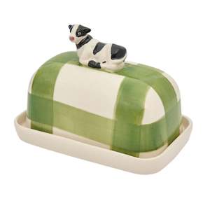 Dining: Butter Dish Cow