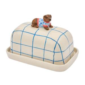 Dining: Butter Dish Dachshund