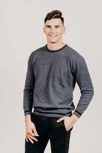 All: Sweater Merinosilk Crew Neck Mens
