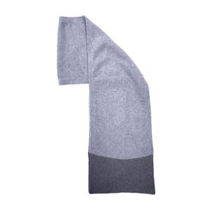 Homepage Collection: Merinosilk Contrast Fine Ribbed Scarf