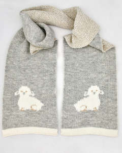 Homepage Collection: Brushed Alpaca Lamb Scarf