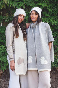 Homepage Collection: Brushed Alpaca Kiwi Scarf